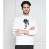 Bluzy męskie - Karl Lagerfeld Bluza | Regular Fit - miniaturka - grafika 1
