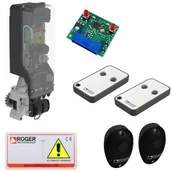 Zestawy do bram - ROGER Zestaw KIT TW90/600/HS/L BRUSHLESS 24V HIGH SPEED do bram przesuwnych do 600 kg - miniaturka - grafika 1