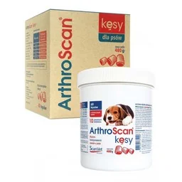 ScanVet ArthroScan Kęsy 480g (60 szt) - Suplementy i witaminy dla psów - miniaturka - grafika 1
