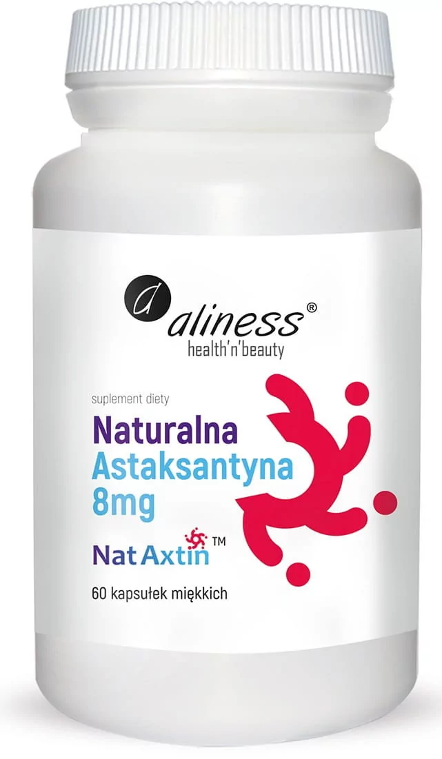 MEDICALINE Naturalna Astaksantyna 8 mg/60 kaps. (Aliness) TT001445