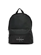 Plecaki - Plecak Calvin Klein Bold Small Round Backpack LV04D3257G Czarny - miniaturka - grafika 1