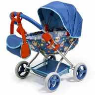Wózki dla lalek - Bayer Design 12711AA wózek dla lalek Cocomelon z torbą i kołdrą - miniaturka - grafika 1