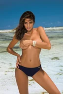 Majtki damskie - Figi Aurora M-01 Cosmo (3) Granatowe (Rozmiar S) - miniaturka - grafika 1