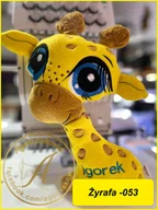 Maskotki i pluszaki - Haftowana Maskotka Żyrafa Personalizacja-053 - miniaturka - grafika 1