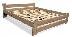 FRONTI Sosnowe łóżko drewniane WIKI 120x200 ze stelażem! - Łóżka - miniaturka - grafika 1