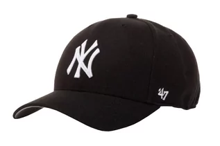 Czapki męskie - 47 Brand New York Yankees Cold Zone '47 B-CLZOE17WBP-BK, Mężczyzna, Czapka z daszkiem, Czarna - grafika 1