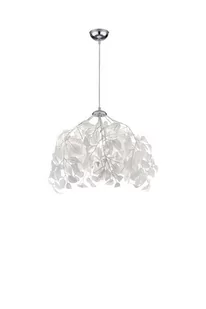 Trio LAMPA wisząca LEAVY R10461901 dekoracyjna OPRAWA zwis liście białe R10461901 - Lampy sufitowe - miniaturka - grafika 2