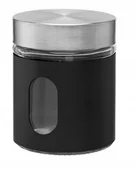 Pojemniki kuchenne - Pojemnik Czarny 320 Ml Na Kawę Herbatę Przyprawy - miniaturka - grafika 1