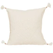 Poszewki na poduszki - POSZWKA 40x40 DEKORACYJNA W STYLU BOHO Z FRĘDZLAMI - miniaturka - grafika 1