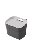 Kosze na śmieci - Kosz do segregacji śmieci 5l - szary - miniaturka - grafika 1