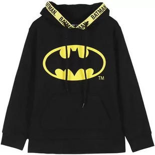 SUDADERA CON CAPUCHA COTTON BRUSHED BATMAN BLACK - Figurki dla dzieci - miniaturka - grafika 1