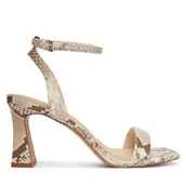 Sandały damskie - Sandały Aldo Austorai 14190558 Écru - miniaturka - grafika 1