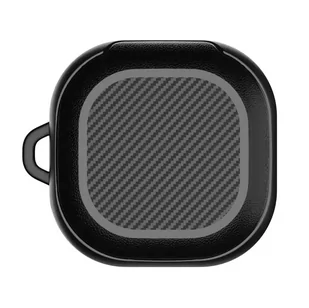 Etui ochronne Rough Carbon do Samsung Galaxy Buds 2 Pro / 2 / Live / Pro Black - Akcesoria do słuchawek - miniaturka - grafika 2