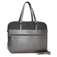 Torby na laptopy - Pepe Jeans Ruby Adaptacyjna Teczka Na Laptopa 15,6 cala Szary 40x30x5 cms Poliester i PU by Joumma Bags, Szary, Talla única, Adaptacyjna torba na laptopa - miniaturka - grafika 1