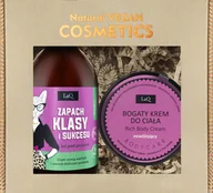 Zestawy kosmetyków damskich - Laq Zestaw Magnolia: Żel 500 ml + Krem do ciała 200 ml - miniaturka - grafika 1