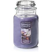Świece - Yankee Candle, Świeca zapachowa Large Jar Lavender Vanilla 623g - miniaturka - grafika 1
