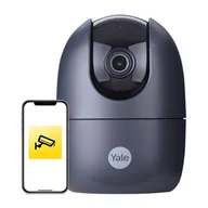 Systemy inteligentnych domów - Yale Kamera wewnętrzna Yale WiFi Pan & Tilt Full HD obrotowa czarna - miniaturka - grafika 1