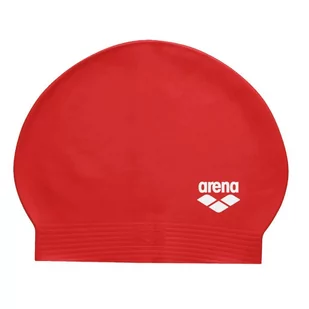 Czepek Pływacki Arena Soft Red-White - Pływanie - miniaturka - grafika 1