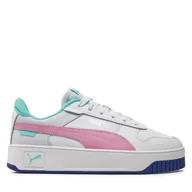 Sneakersy damskie - Sneakersy Puma Carina Street 393846 11 Biały - miniaturka - grafika 1