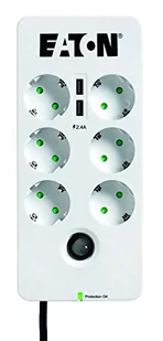 Eaton Powerware PB6UD Protection BOX 6 USB DIN - Zasilacze awaryjne UPS - miniaturka - grafika 1