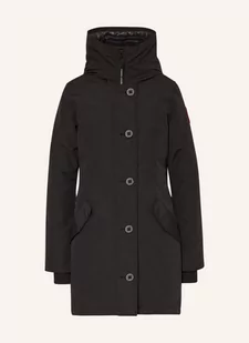 Canada Goose Parka Puchowa Rossclair schwarz - Moda i Uroda OUTLET - miniaturka - grafika 1