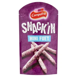 Campofrio Snack'in Mini fuet 50 g - Kiełbasa i wędliny - miniaturka - grafika 1