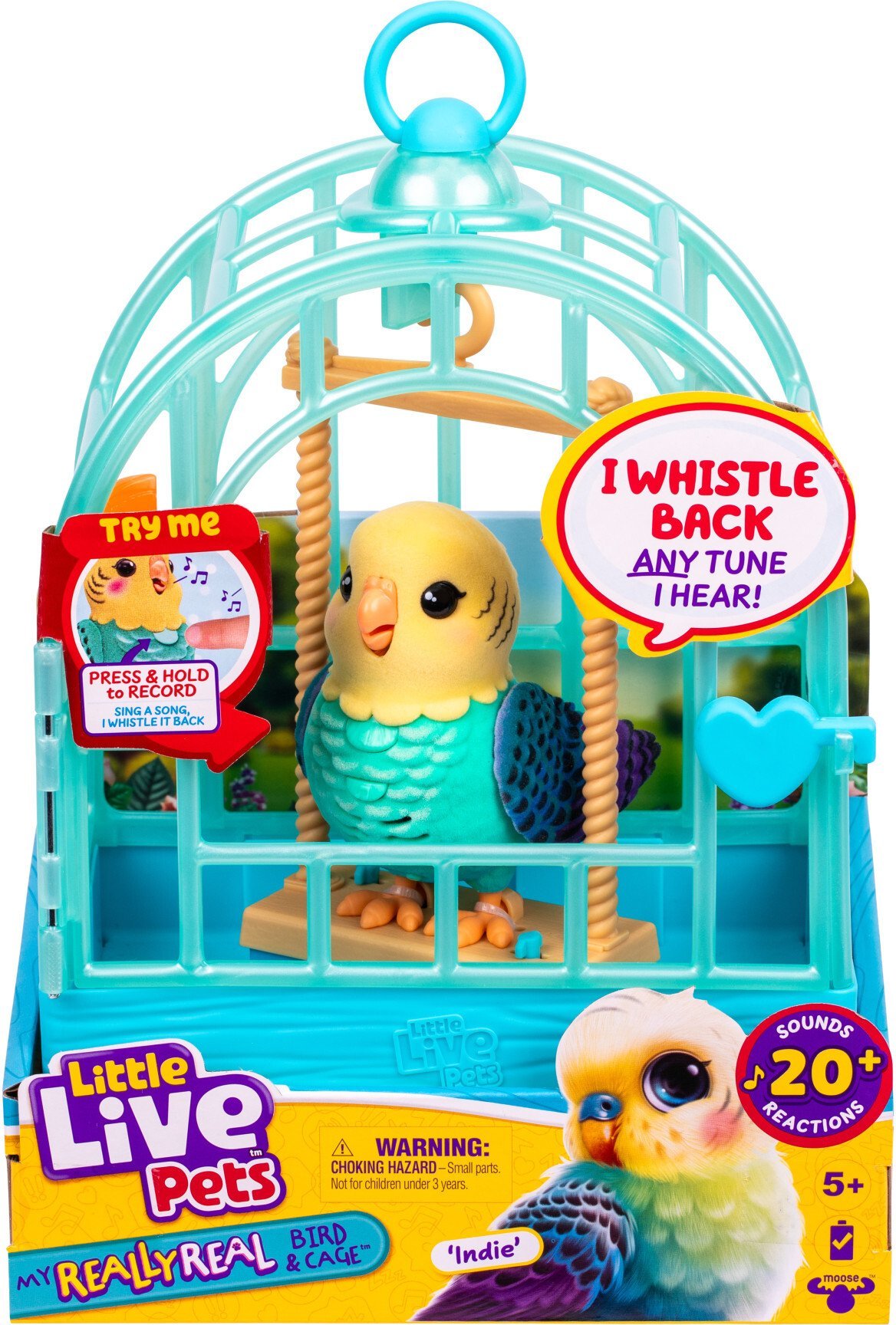 Little Live Pets My really real bird & cage ass 5710948467708