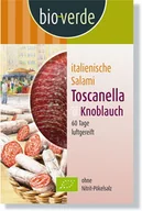 Zdrowa żywność - Bio Verde SALAMI TOSCANELLA PLASTRY BIO 80 g - miniaturka - grafika 1