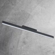Akcesoria do oświetlenia - Podłużna lampa Komatsu 6546 Shilo LED 24W 4000K do szyny magnetycznej czarna - miniaturka - grafika 1