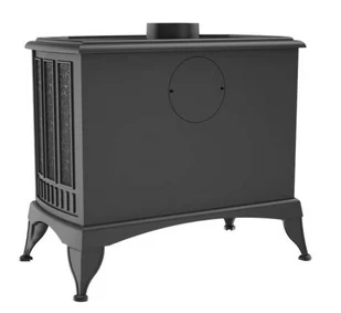 Piec wolnostojący koza 10kW K9 z wylotem spalin fi 150 z fajerką i z pogrzebaczem + koszyczek - spełnia anty-smogowy EkoProjekt 30076627 - Piece wolnostojące - miniaturka - grafika 16