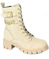 Botki damskie - Trzewiki Bugatti 431-A4T3C-5500 5200 Beige - BUGATTI - miniaturka - grafika 1