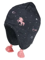Czapki damskie - MaxiMo Czapka w kolorze granatowo-jasnoróżowym - miniaturka - grafika 1