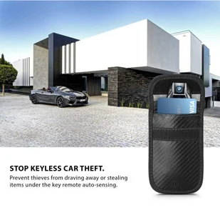 KLATKA FARADAYA Tech-Protect V1 KEYLESS RFID SIGNAL BLOCKER CASE CARBON - Etui i futerały do telefonów - miniaturka - grafika 7