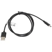 Kable USB - LANBERG LANBERG Kabel USB-C > USB-A M/M 1M 2.0 czarny (CA-USBO-10CC-0010-BK) - miniaturka - grafika 1