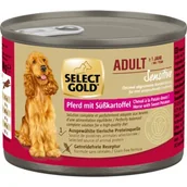 Mokra karma dla psów - SELECT GOLD mokra karma dla psa Sensitive Adult Konina z batatami 6x200 g - miniaturka - grafika 1