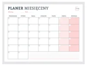 Magnesy - Planer na lodówkę 40x30 cm miesięczny magnetyczny - miniaturka - grafika 1