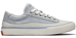 Trampki damskie Clarks Aceley Lace niebieskie_35.5 - Trampki damskie - miniaturka - grafika 1