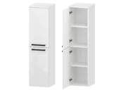 Szafki łazienkowe - Słupek Łazienkowy Typu Loft ATHOS 35 2D L - Uchwyt Czarny Mat - miniaturka - grafika 1