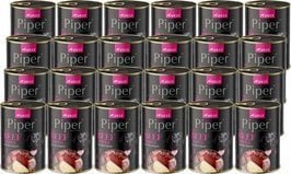 Mokra Karma dla psa Piper Animals z żołądkami wołowymi i burakiem zestaw 24 x 400 g