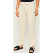 Piżamy męskie - BOSS BLACK Spodnie od piżamy Waffle | Regular Fit - miniaturka - grafika 1