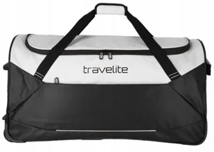 Torba Podróżna na kółkach Travelite Basics 71cm Czarno Biała - Torby podróżne - miniaturka - grafika 1