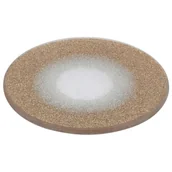 Świece - Podstawka pod świece złota szklana 15 cm - miniaturka - grafika 1