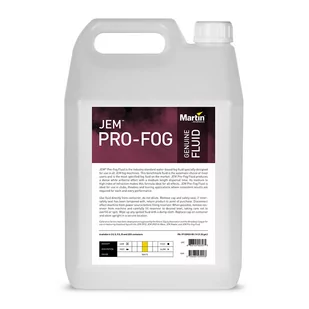 Płyn do dymu Martin Jem Pro-Fog Fluid 5L - Inne akcesoria muzyczne - miniaturka - grafika 1