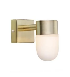 Markslojd Kinkiet LAMPA ścienna MENTON 106374 halogenowa OPRAWA szklana IP44 mos - Lampy ścienne - miniaturka - grafika 1