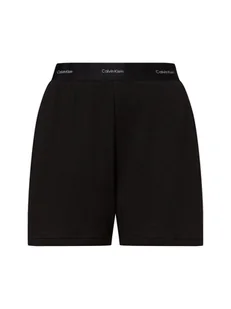 Calvin Klein Szorty Kobiety Bawełna czarny jednolity, S - Spodenki damskie - miniaturka - grafika 1
