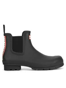 Hunter Kalosze MFS3354RMA Czarny - Kalosze męskie - miniaturka - grafika 1