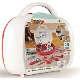 SMOBY Walizka Lekarza Doktora + Akcesoria - Zabawy w naśladowanie dorosłych - miniaturka - grafika 1