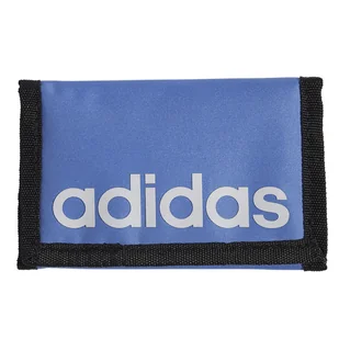 Portfel adidas Linear Wallet JX9048 niebieski one size - Portfele - miniaturka - grafika 1