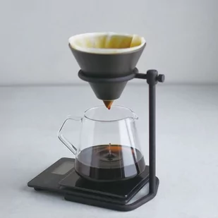 Stacja Kinto Slow Coffee Style 4 filiżanki - Czarna - Zaparzacze i kawiarki - miniaturka - grafika 2