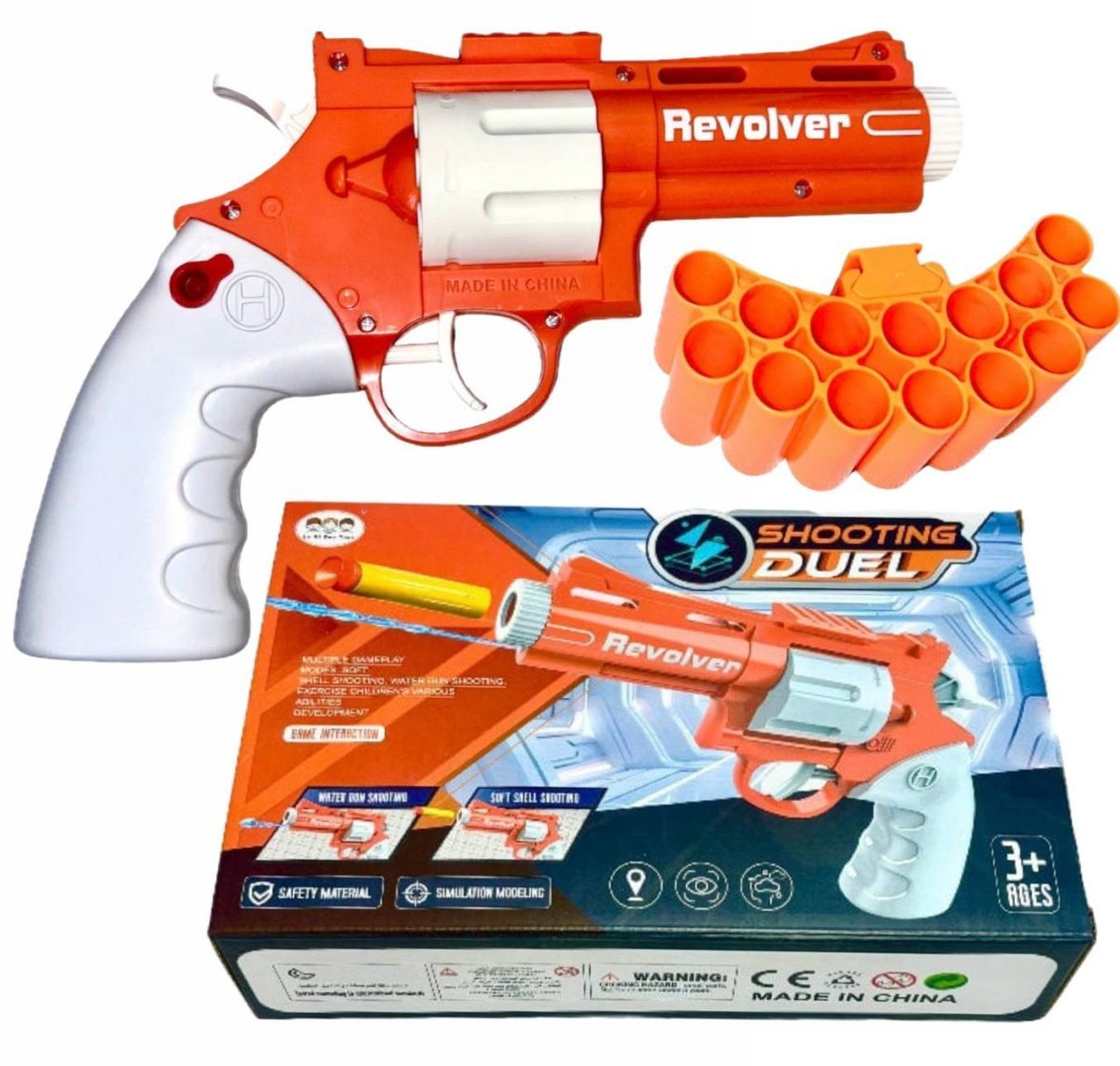 Bezpieczny Pistolet na Strzałki Piankowe i Wode Broń Pistolety Strzelanie